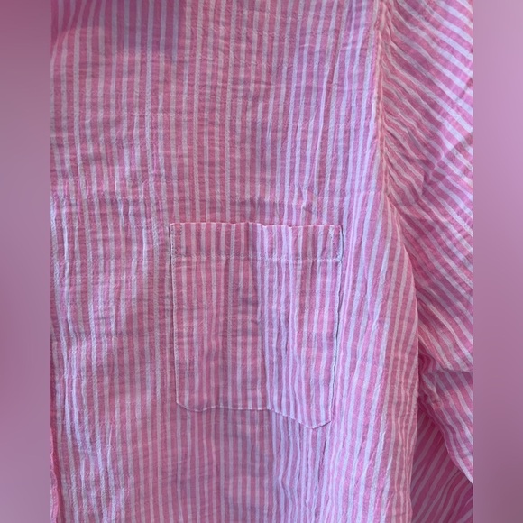 LILLY PULITZER SEA VIEW BUTTON DOWN TOP NWT - Picture 5 of 16